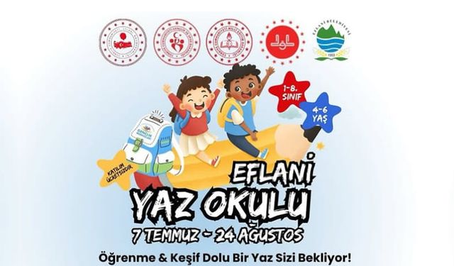 EFLANİ YAZ OKULU KAYITLARI BAŞLADI