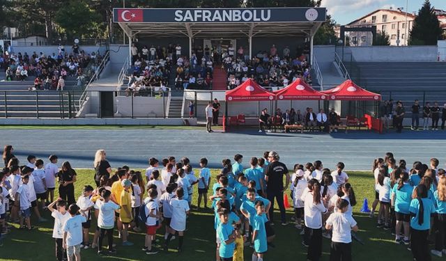 SAFRANBOLU GSB SPOR OKULLARI GENÇLİK YAZ KULÜBÜ AÇILDI