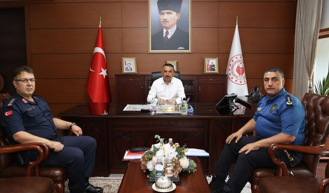 ASAYİŞ VE GÜVENLİK TOPLANTISI YAPILDI