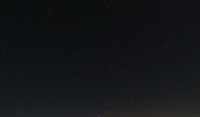 BOLU'NUN YÜKSEK KESİMLERİNDE METEOR YAĞMURU