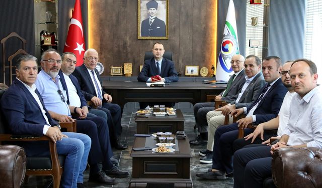 CHP HEYETİNDEN KARABÜK TSO’YA ZİYARET