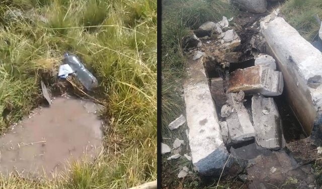 BOLU'DA İÇME SUYU HATTINI PARÇALAYANLAR GÖZALTINDA