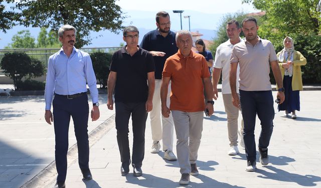 İL MÜDÜRÜ GÜVEN TESİSLERDE İNCELEMELERDE BULUNDU