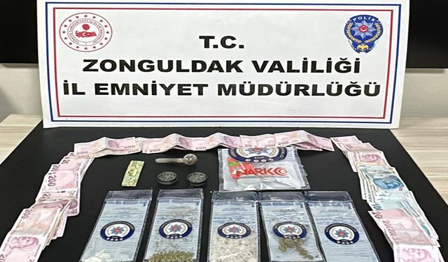 EREĞLİ VE KİLİMLİ'DE NARKOTİK OPERASYONU 15 GÖZALTI
