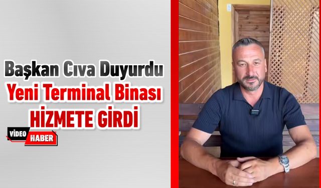 ESKİPAZAR’DA YENİ TERMİNAL BİNASI HİZMETE AÇILDI
