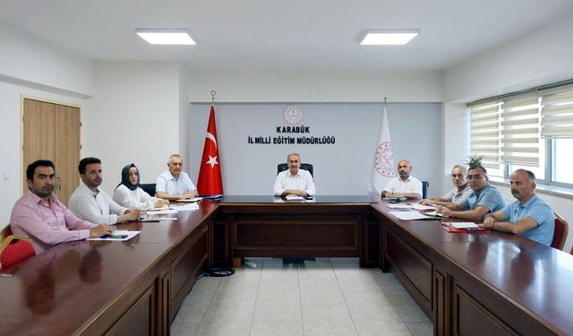 HAFTALIK DEĞERLENDİRME TOPLANTISI YAPILDI
