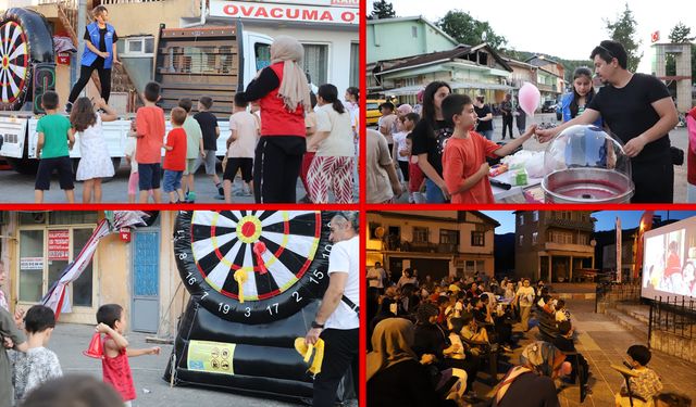 OVACUMA'DA 'MERKEZİM HER YERDE' RÜZGARI ESTİ