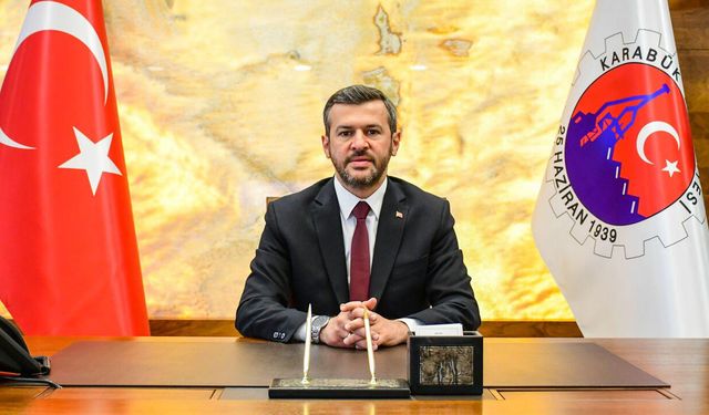 BAŞKAN ÇETİNKAYA, "KARABÜK, ÜRETİMİN VE EMEĞİN SİMGESİDİR"