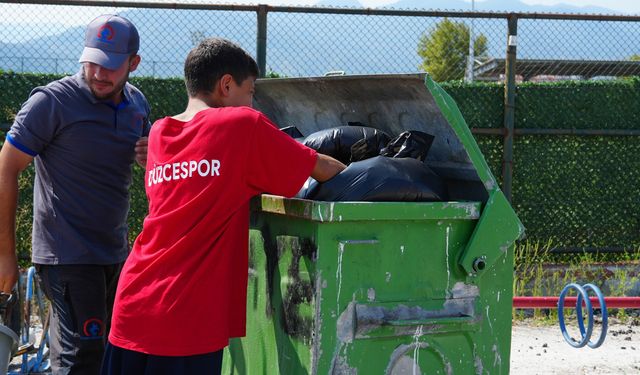 TEMİZ ŞEHİR DÜZCE KAMPANYASINA SPORCULARDAN TAM DESTEK