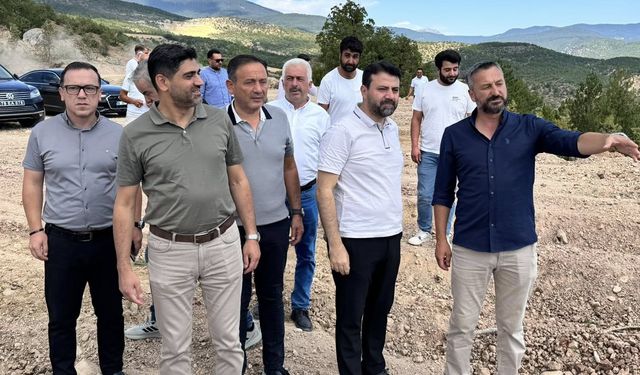 AK PARTİ HEYETİNDEN ESKİPAZAR 3. ETAP TOKİ ALANINA İNCELEME