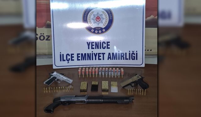 YENİCE'DE UYUŞTURUCU VE SİLAH OPERASYONU