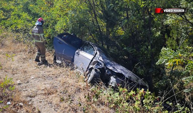 BEŞTEPELER'DE KAZA: 1 YARALI