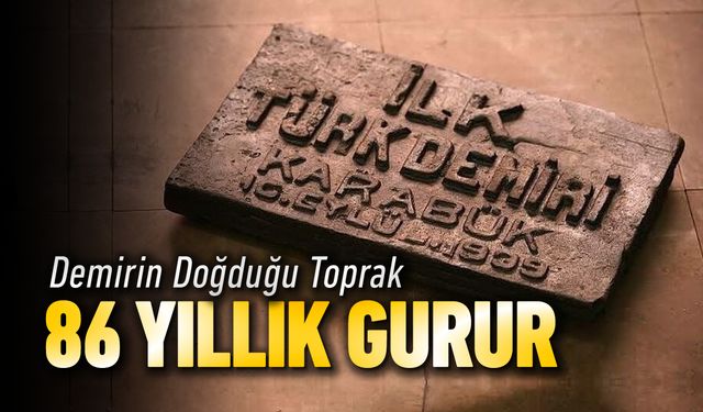 TÜRKİYE'NİN İLK ÜRETİLEN DEMİRİ 86 YAŞINDA