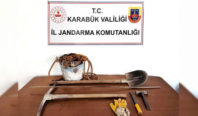 KAÇAK KAZIYA SUÇÜSTÜ