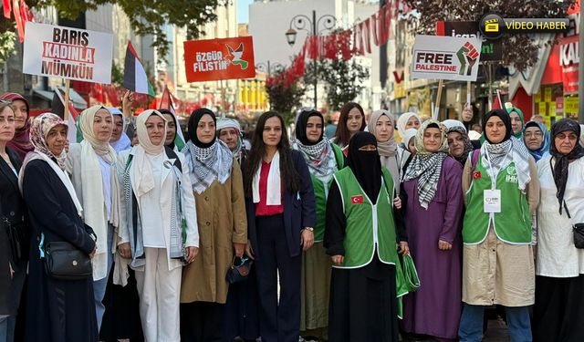TÜRKİYE’NİN 81 İLİNDE KADINLARDAN GAZZE İÇİN SESSİZ HAYKIRIŞ
