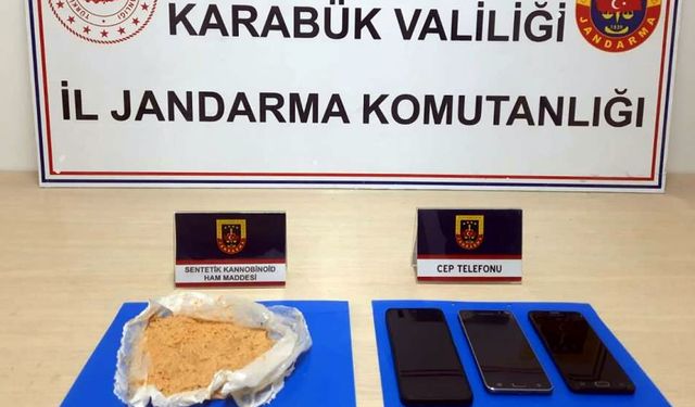 KARABÜK'TE 20 KİLO BONZAİ HAMMADDESİ ELE GEÇİRİLDİ