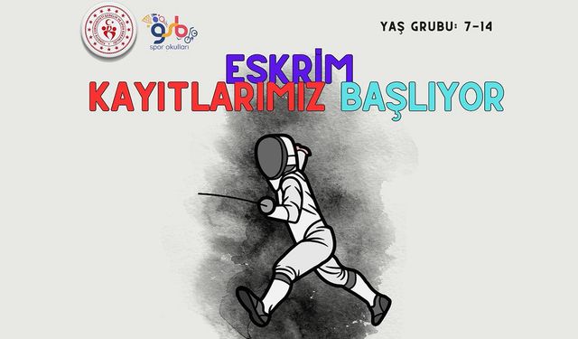 KARABÜK'TE ESKRİM KAYITLARI BAŞLADI