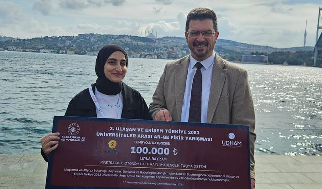 KBÜ MEZUNU AR-GE YARIŞMASINDA İKİNCİ OLDU