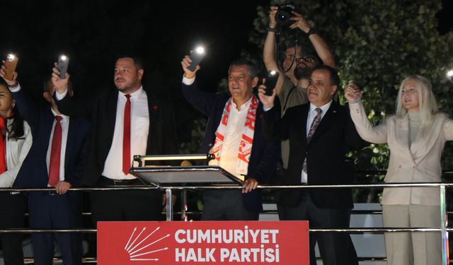 ÖZGÜR ÖZEL BOLU'DA MİLET İRADESİNE SAHİP ÇIKIYOR MİTİNGİNDE