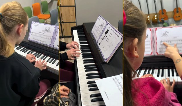 EFLANİ GENÇLİK MERKEZİ'NDE PİYANO EĞİTİMLERİ SÜRÜYOR