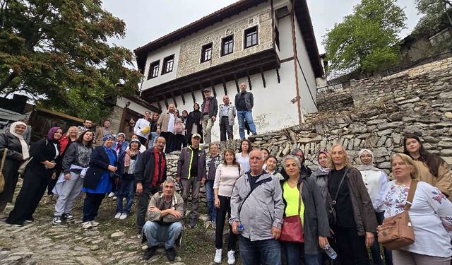 KARABÜK'TE TARİHİ SAFRANBOLU GEZİSİ DÜZENLENDİ
