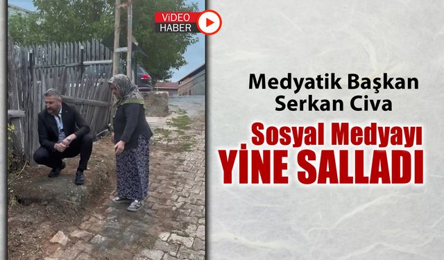 MEDYATİK BAŞKAN SERKAN CİVA SOSYAL MEDYAYI YİNE SALLADI