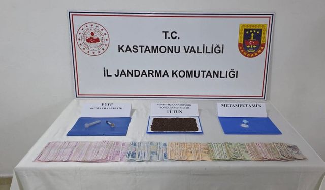 TAŞKÖPRÜ'DE UYUŞTURUCU TİCARETİ YAPAN ŞAHIS TAHLİYE EDİLDİ