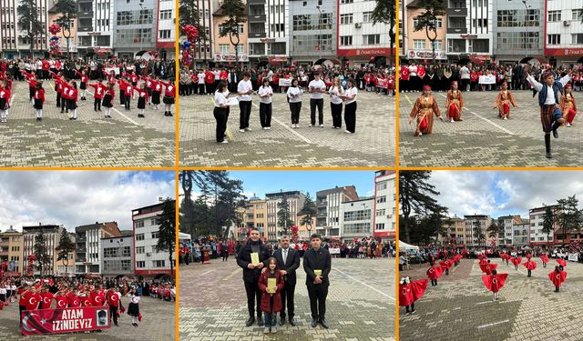 29 EKİM CUMHURİYET BAYRAMI YENİCE'DE COŞKUYLA KUTLANDI