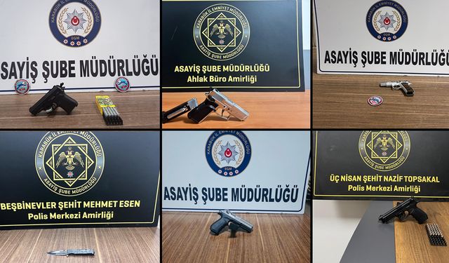 HUZUR VE GÜVENLİK İÇİN KARABÜK EMNİYETİNDEN BÜYÜK OPERASYON