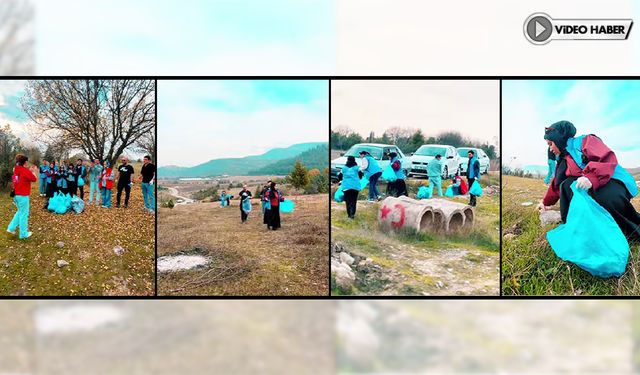 KARIT KÖYÜ'NDE ÇEVRE TEMİZLİK ETKİNLİĞİ DÜZENLENDİ
