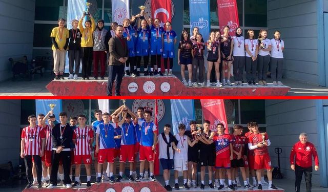 DÜZCE'NİN EN HIZLILARI YARIŞTI