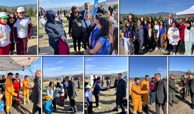 ESKİPAZAR'DA 11 KASIM MİLLİ AĞAÇLANDIRMA GÜNÜ ETKİNLİĞİ DÜZENLENDİ