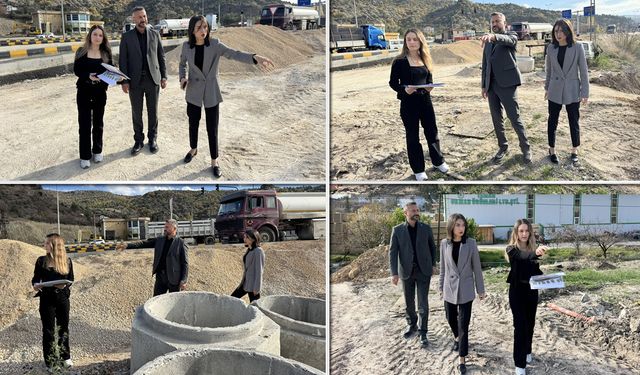 ESKİPAZAR'DA YÖRESEL ÜRÜN PAZARI ALANINDA İNCELEME YAPILDI