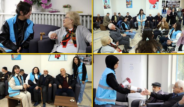 'SEVGİ BATTANİYESİ PROJESİ' İLE HUZUREVİ ZİYARETİ YAPILDI