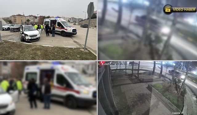 KARABÜK'TE İKİ FARKLI TRAFİK KAZASI: 1 YARALI