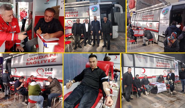 KARABÜK İKTİSADİ KALKINMA VAKFINDAN KAN BAĞIŞI