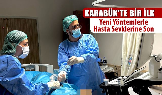 KARABÜK HASTA SEVKLERİNE SON VEREN YÖNTEM HAYATA GEÇTİ