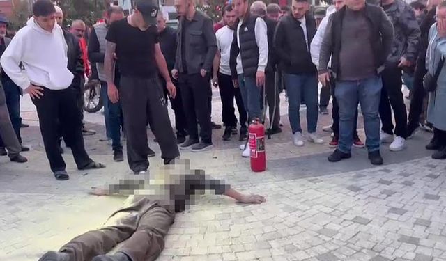 PSİKOLOJİK SORUNLARI OLAN ŞAHIS KENDİNİ YAKTI