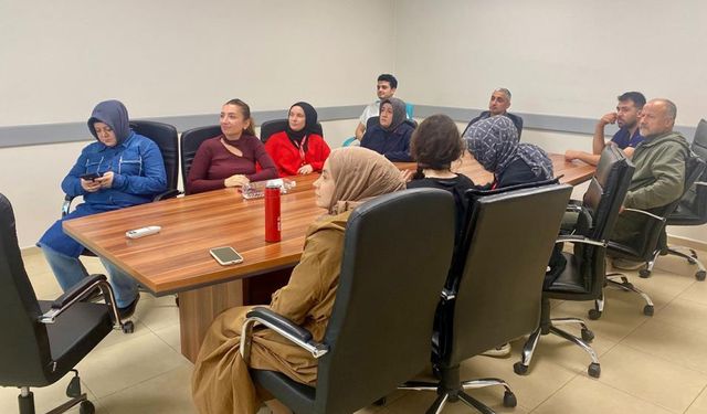 SAĞLIK PERSONELİNE EĞİTİM VERİLDİ