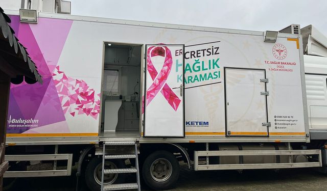 DÜZCE SAĞLIK MÜDÜRLÜĞÜNDEN ÜCRETSİZ KANSER TARAMASI