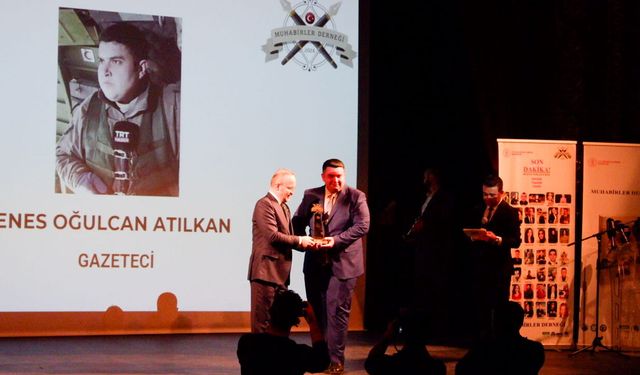 KARABÜKLÜ GENÇ MUHABİR ANKARA’DA ÖDÜL ALDI