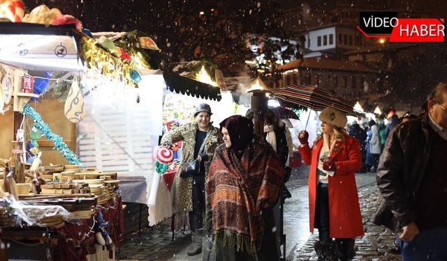 SAFRANBOLU'DA YILBAŞI PANAYIRI'NA YOĞUN İLGİ