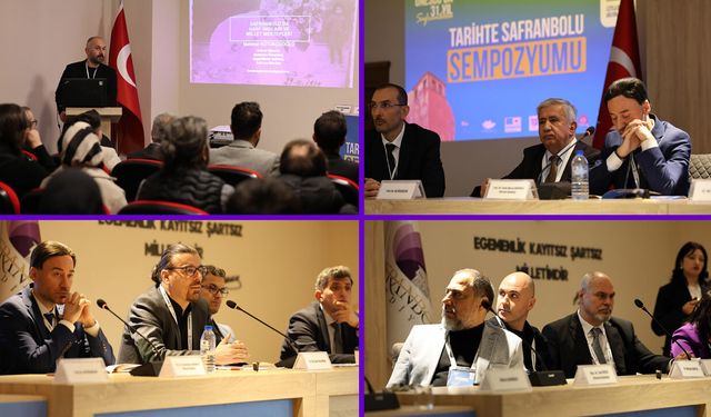 "TARİHTE SAFRANBOLU SEMPOZYUMU" YAPILDI