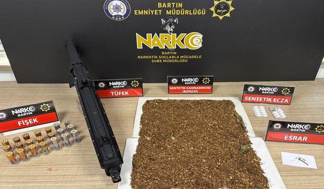 BARTIN'DA UYUŞTURUCU OPERASYONUNDA 6 KİŞİ YAKALANDI