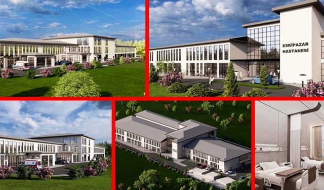 ESKİPAZAR İLÇE DEVLET HASTANESİ'NİN İHALESİ TAMAMLANDI