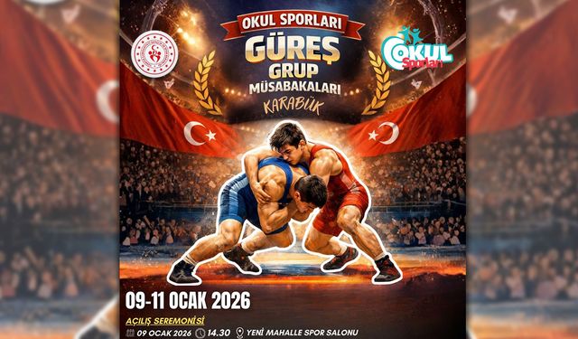 OKUL SPORLARI GÜREŞ GRUP MÜSABAKALARI 9 OCAK’TA BAŞLIYOR