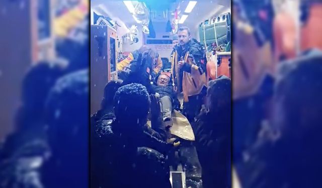 KÖYDE MAHSUR KALAN HASTA İÇİN SEFERBER OLDULAR