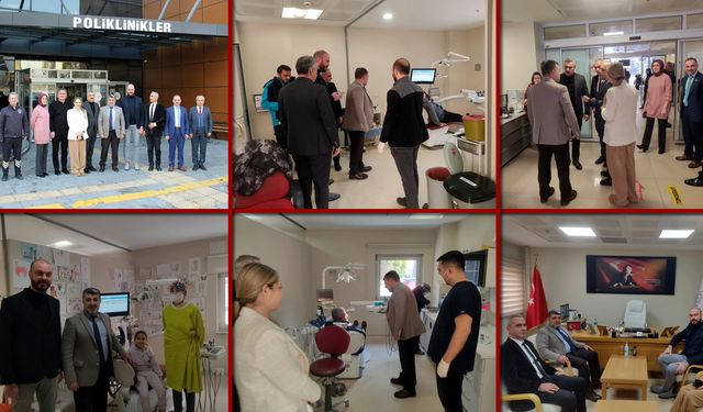 KARABÜK AĞIZ VE DİŞ SAĞLIĞI HASTANESİ’NE KAPSAMLI DENETİM VE İNCELEME ZİYARETİ