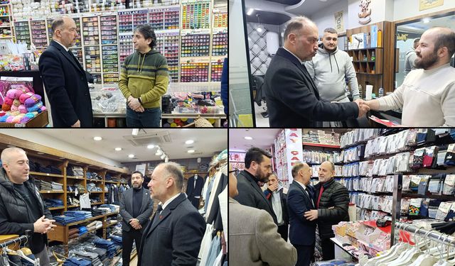 SAADET PARTİSİ KARABÜK İL TEŞKİLATI'NDAN ESNAF ZİYARETİ