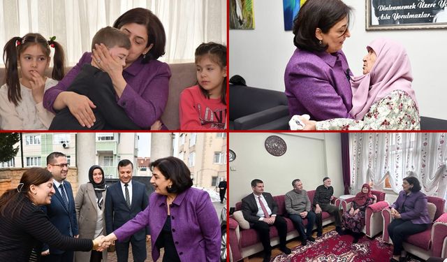 SÜREYYA YAVUZ'DAN VEDA ZİYARETLERİ